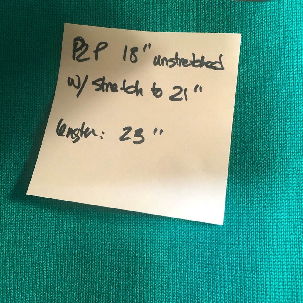 NWT Select + Trend Kelly green knit top - Picture 10 of 10